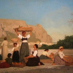 Salon de Paris Edouard Sain vendemmia a Capri