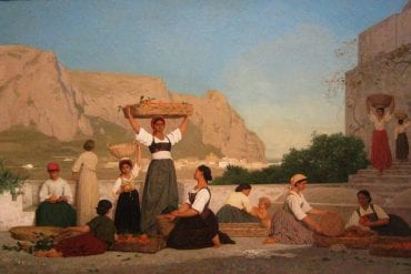 Salon de Paris Edouard Sain vendemmia a Capri