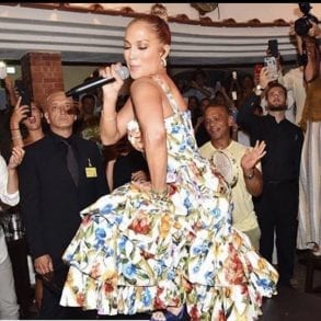 Jennifer Lopez a Capri