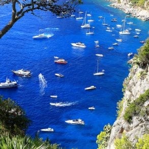 Area marina protetta Una veduta di Capri