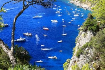 Area marina protetta Una veduta di Capri