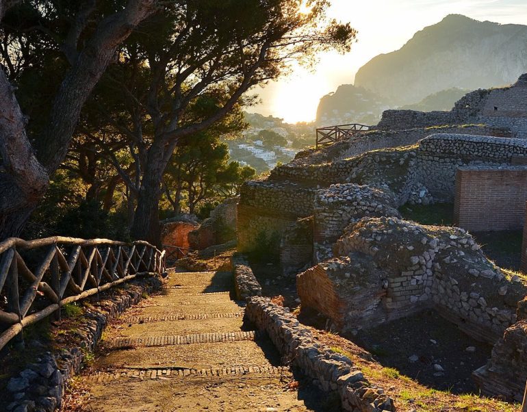 Scale Villa Jovis Capri