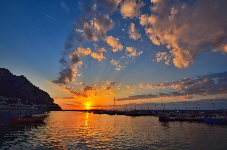 capri tramonto