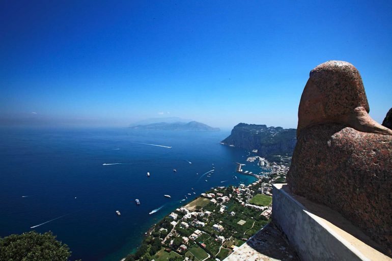 Salotto della Sfinge Villa San Michele Anacapri